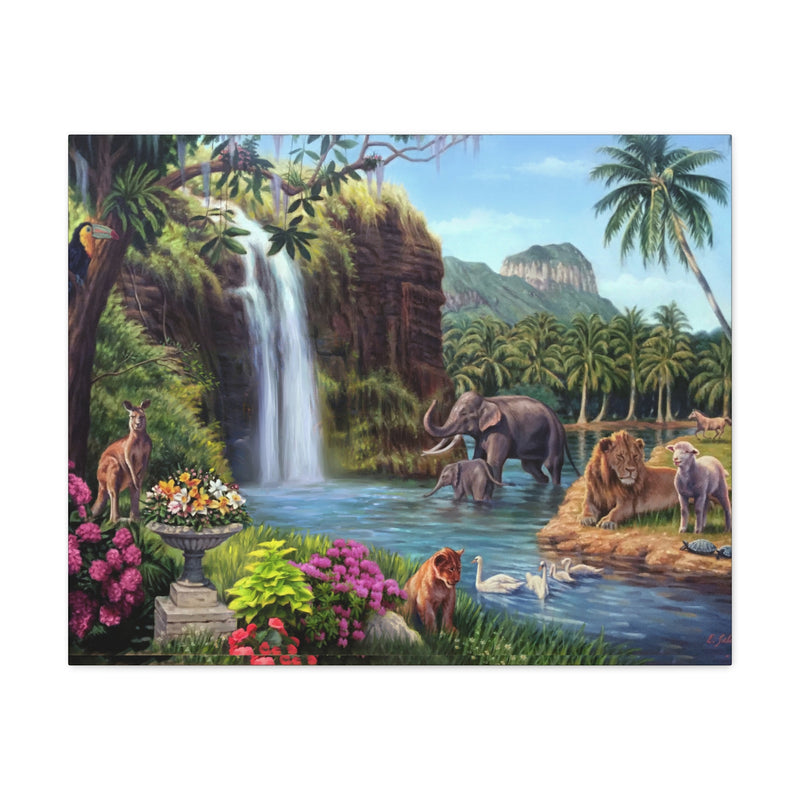 Palms Paradise- Canvas Print