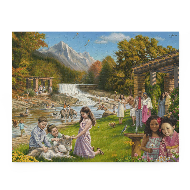 Children in Paradise- Puzzle - 120, 252, 500 Pieces