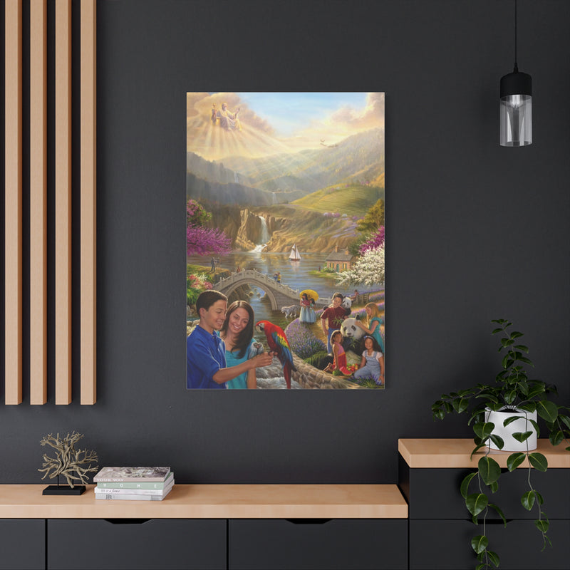 A Vision of Paradise -Canvas Print