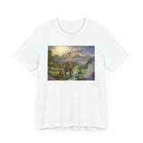 Elephant and Lion Paradise- T Shirt