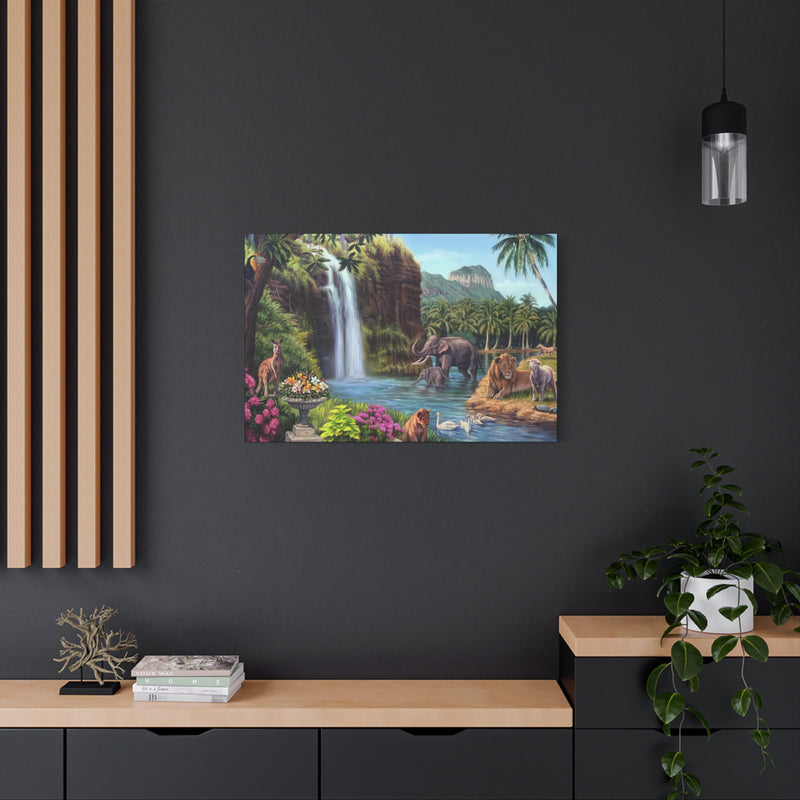 Palms Paradise- Canvas Print