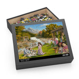 Children in Paradise- Puzzle - 120, 252, 500 Pieces