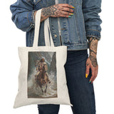 Galloping Over the River- Tote Bag