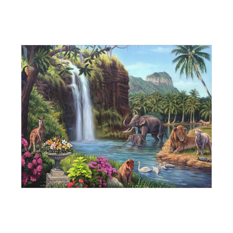 Palms Paradise- Canvas Print