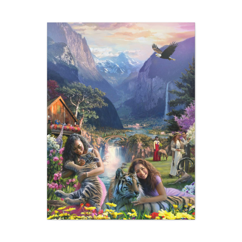 Alps Paradise- Canvas Print