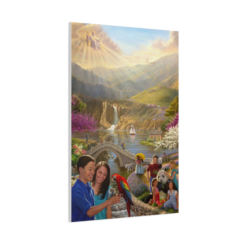 A Vision of Paradise -Canvas Print