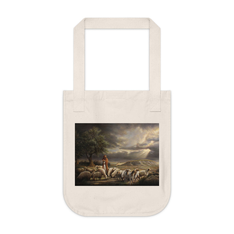 Shepherd and His Sheep- Tote Bag