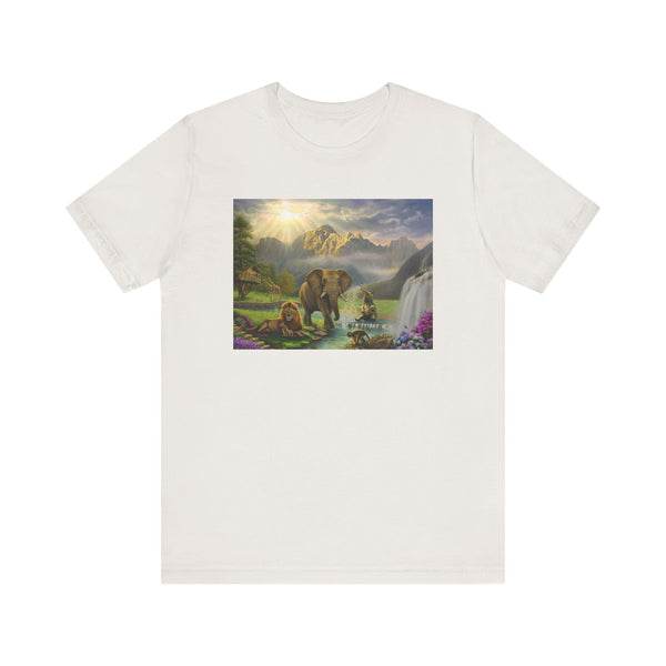 Elephant and Lion Paradise- T Shirt