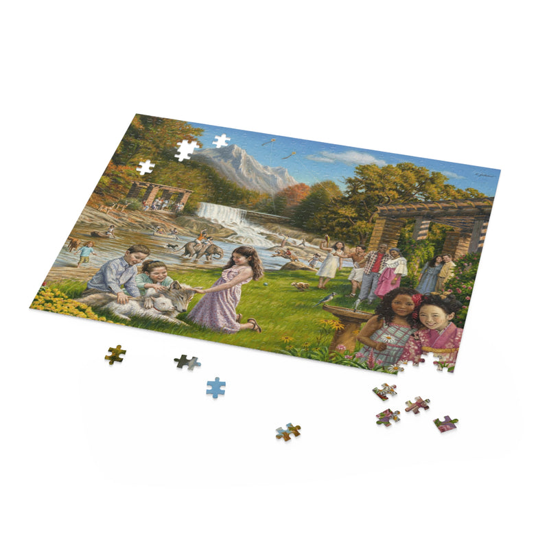 Children in Paradise- Puzzle - 120, 252, 500 Pieces