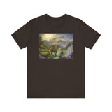 Elephant and Lion Paradise- T Shirt