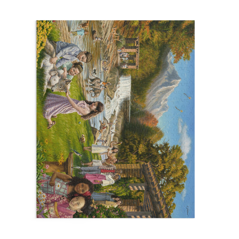 Children in Paradise- Puzzle - 120, 252, 500 Pieces