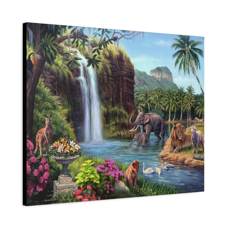 Palms Paradise- Canvas Print