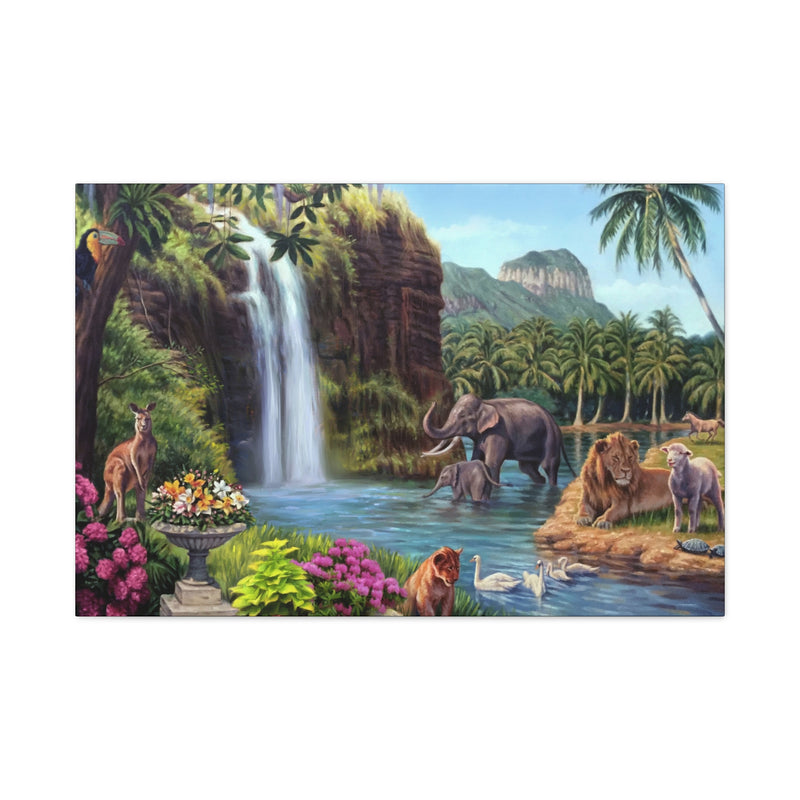 Palms Paradise- Canvas Print