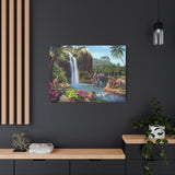 Palms Paradise- Canvas Print