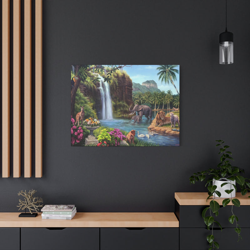 Palms Paradise- Canvas Print