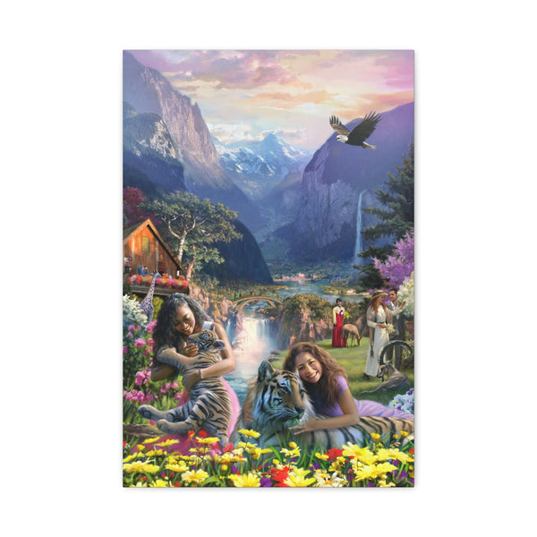 Alps Paradise- Canvas Print