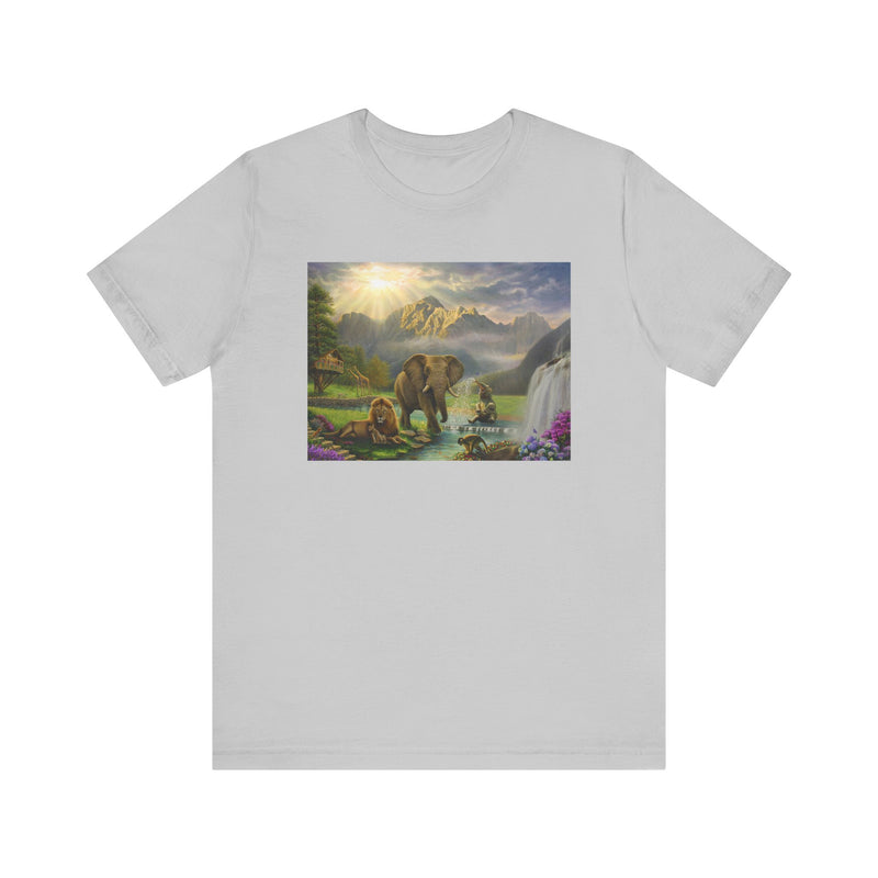 Elephant and Lion Paradise- T Shirt