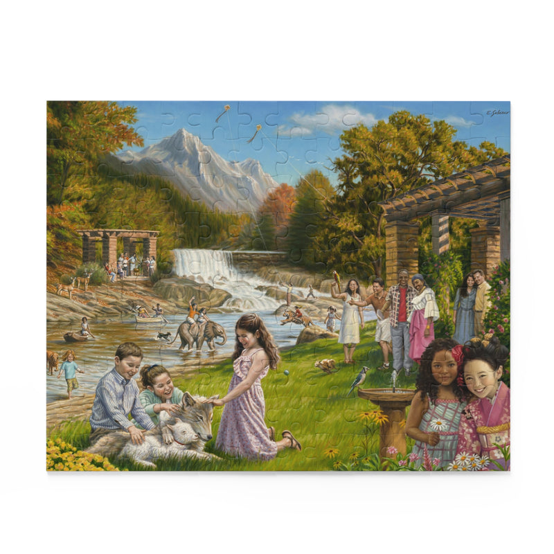 Children in Paradise- Puzzle - 120, 252, 500 Pieces