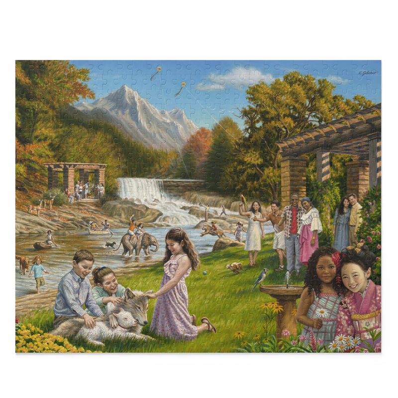 Children in Paradise- Puzzle - 120, 252, 500 Pieces