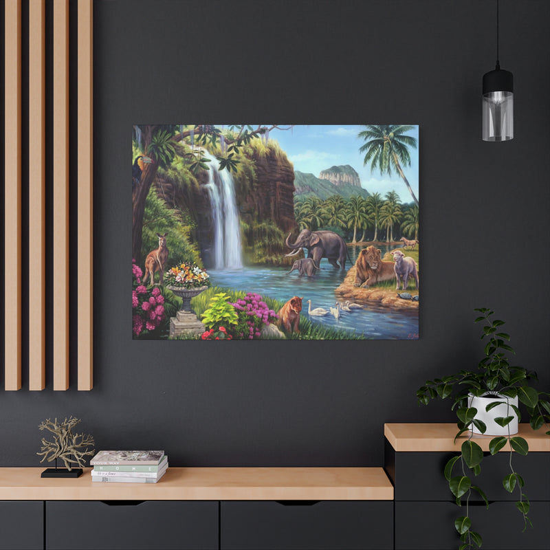 Palms Paradise- Canvas Print