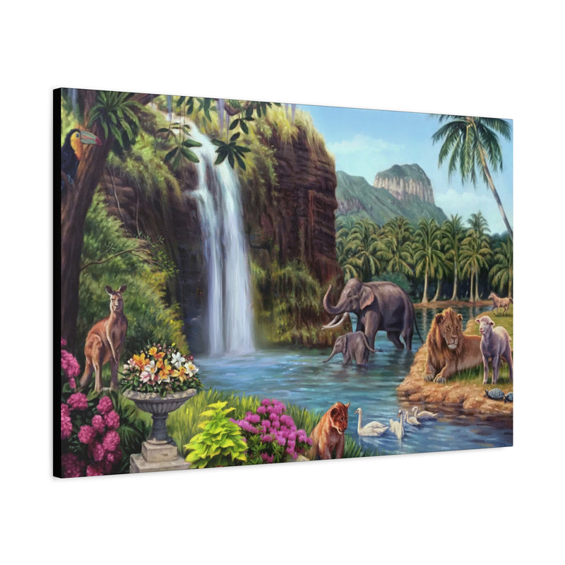 Palms Paradise- Canvas Print