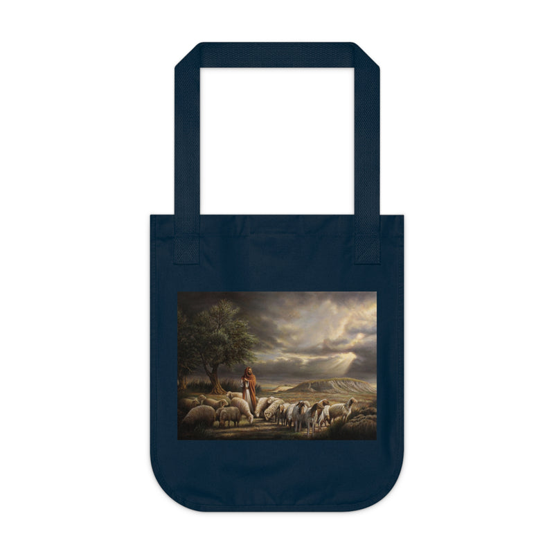 Shepherd and His Sheep- Tote Bag