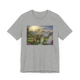 Elephant and Lion Paradise- T Shirt